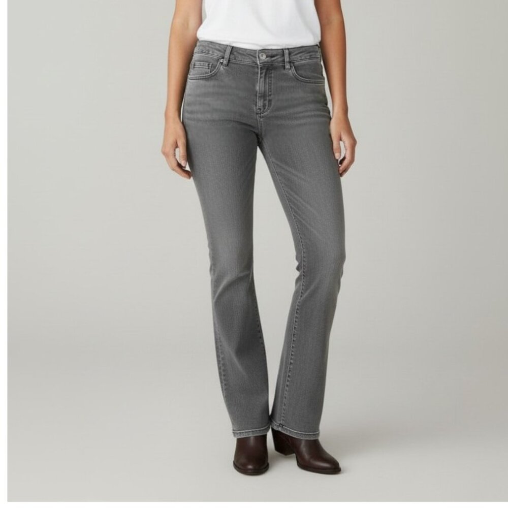 Nordstrum Caslon Gray Wide Leg Jeans Size 12
